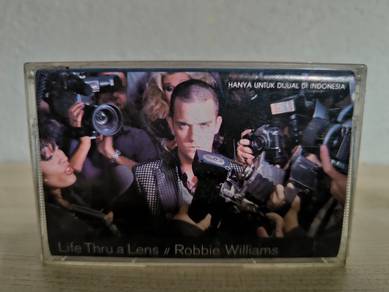 Robbie Williams Life Thru A Lens Cassette Tape