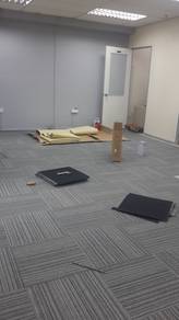 PASANG KARPET PEJABAT l office carpet l tile l