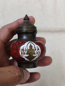 old brass container