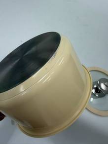 Stainless Steel with Glass Lid 16cm milk pot #106