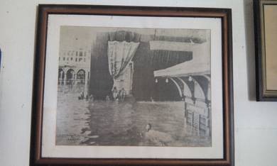 Frame gambar Kaabah banjir1941