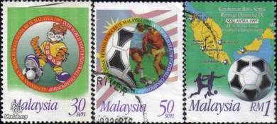 1997 9th World Youth Football Malaysia Stamp