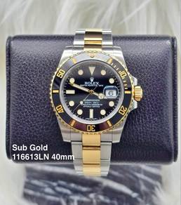 Rolex Submariner Gold 40mm 116613LN