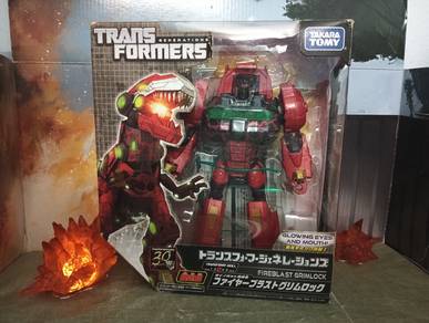 Transformers FOC Voyager Firebust Grimlock BIB