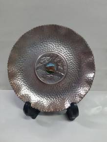 Trans australia souvenir brass plate