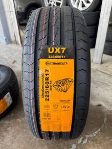 Tayar baru 225 60 17 Continental ux7 suv 2026 tyre