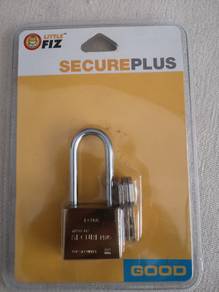 Little Fiz Top Brass Padlock - Long 30mm (New)
