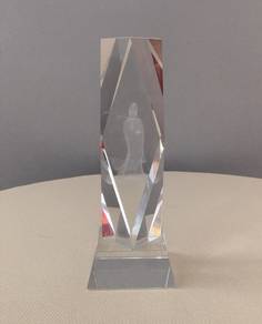 Chinese Goddess Crystal decor