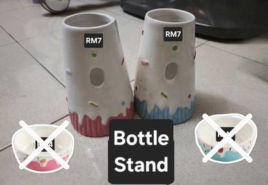 Hamster Ceramic Bottle Stand