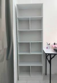 Bookshelf 6 tiered (white)