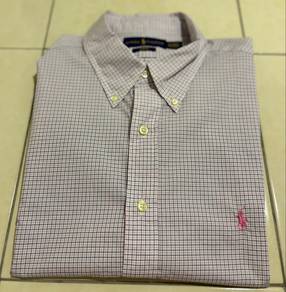 Ralph Lauren Long Sleeve Check Shirt Pink