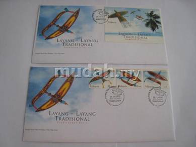 2 FDC Layang- Layang Tradisional