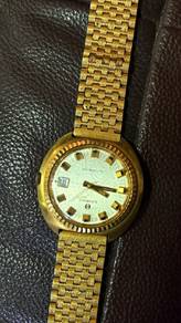 vintage Ermano Lunastar automatic wrist watch