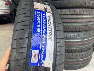 Tayar baru 215 55 18 Bridgestone turanza t005a X50