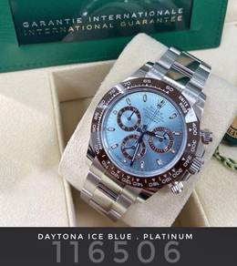 Rolex Daytona 116506 🩵 Ice Blue platinum 2020 year