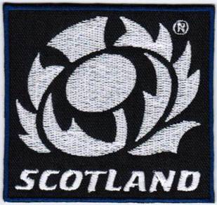 Scotland National Rugby Union Team Badge Patch