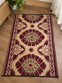 Preloved Floral Floor Mat 🌸