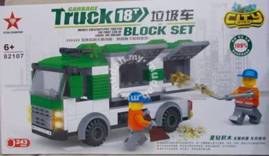 Bricks - Star Diamond SD82107 Garbage Truck