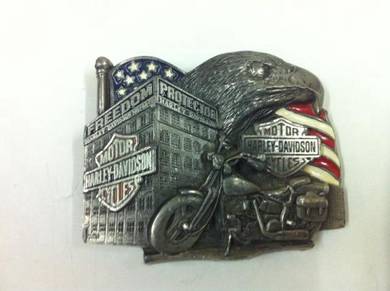 Belt Buckle - Harley Davidson Freedom Protector