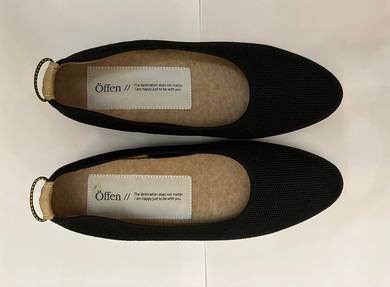 Pre-loved Black Offen Flats