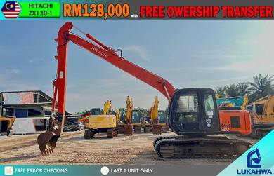 [LOCAL] HITACHI ZX130-1 LONG ARM Mesin Excavator