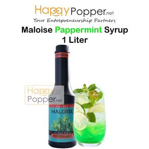 Maloise Peppermint Syrup 1 Liter