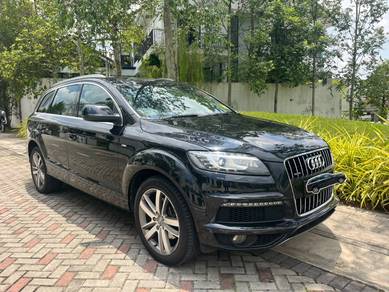 Audi Q7 TFSI QUATTRO 7 SEATER S-LINE in Kajang, SGR