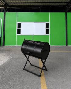 Tong BBQ Barrel Grill