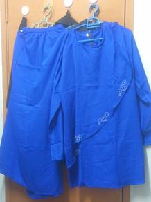 Baju Kurung Royal Blue