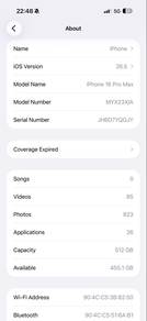 Iphone 16 pro max 512 GB