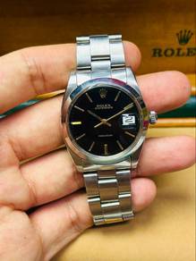 ROLEX Oyster Date 6694 Precision “Black Dial” 34mm