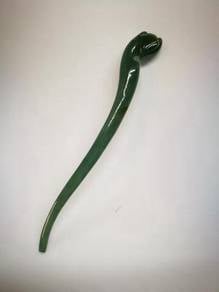 Pin Rambut Giok Jadeite Jade Ais Hijau