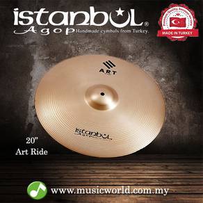 Istanbul Agop Cymbals 20" ART Ride Cymbal-ARTR20