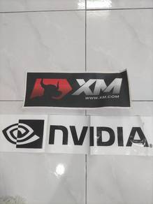 New Nvidia & XM Car Sticker and Banner Set 