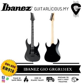 Ibanez GIO GRGR131EX Electric Guitar - Black Flat