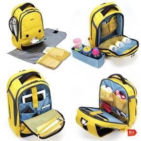 Terminus Urban Dad Diaper Backpack Yellow