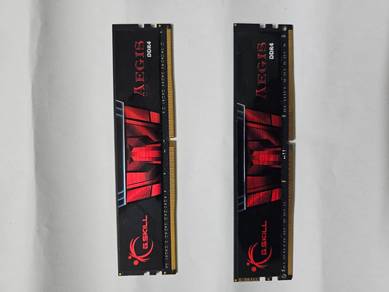 G.SKILL Aegis DDR4 2666MHz 16gb RAM (2×8gb)