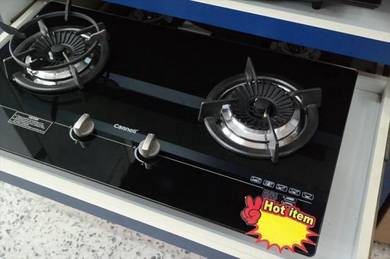 New RAFFIN GLASS HOB + safety device