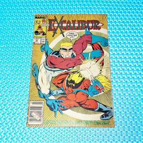 Vintage 1989 Marvel Excalibur #10 Comic