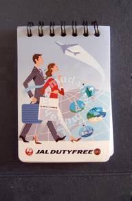 JAL Dutyfree Small Notebook (Japan Airlines)