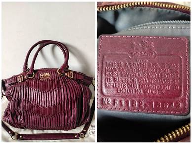 Madison Gathered Leather 