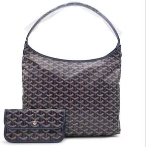 NEW! Goyard Navy blue Hobo shoulder bag with pouch