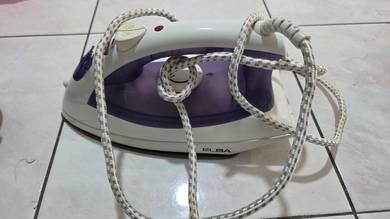 ELBA Steam Iron - White/Purple