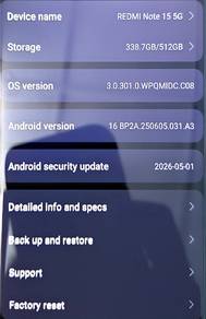 redmi note 15--5g