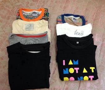 Lot tees (7 pieces)