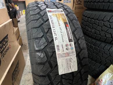 Tayar Baru 265 60 18 Hankook Dynapro AT2 Xtreme RF