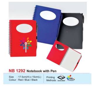 Notebook with pen NB 1292