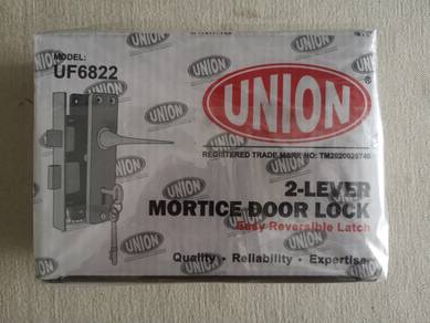 Union 2-Lever Mortice DoorLock (Model UF6822)(NEW)