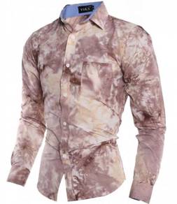 P76504 KEMEJA FLORA BUNGA LENGAN PANJANG SHiRTS