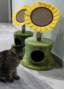 CA-KP-65 Sunflower Cat Tree House Rumah Kucing